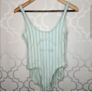 Vtg Beverly Hills Polo Club Leotard